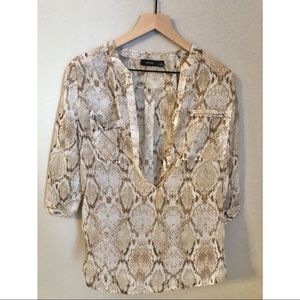 APT 9 Size:XS Multicolor Women’s 3/4 Top